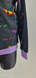 Bliuzonas su kapišonu "Akys" 134 dydis - Image 4