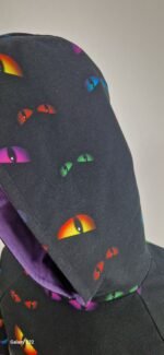 Bliuzonas su kapišonu "Akys" 134 dydis - Image 3