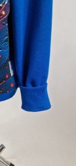 Bliuzonas mėlynas su kapišonu "Krepšinio kamuolis" 122 dydis - Image 5